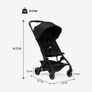 Joolz Aer+ lightweight stroller, Refined black