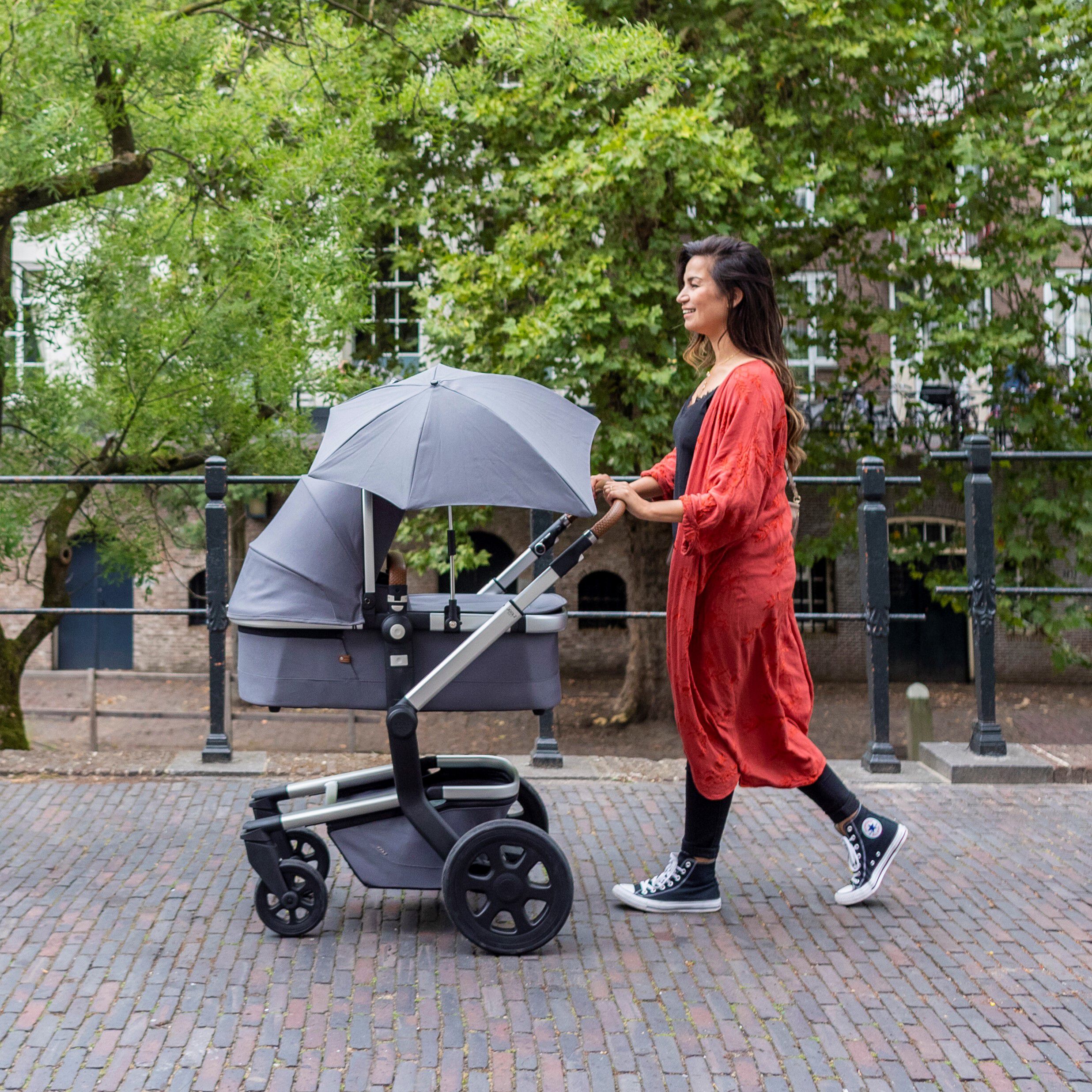 Grey pushchair sales parasol